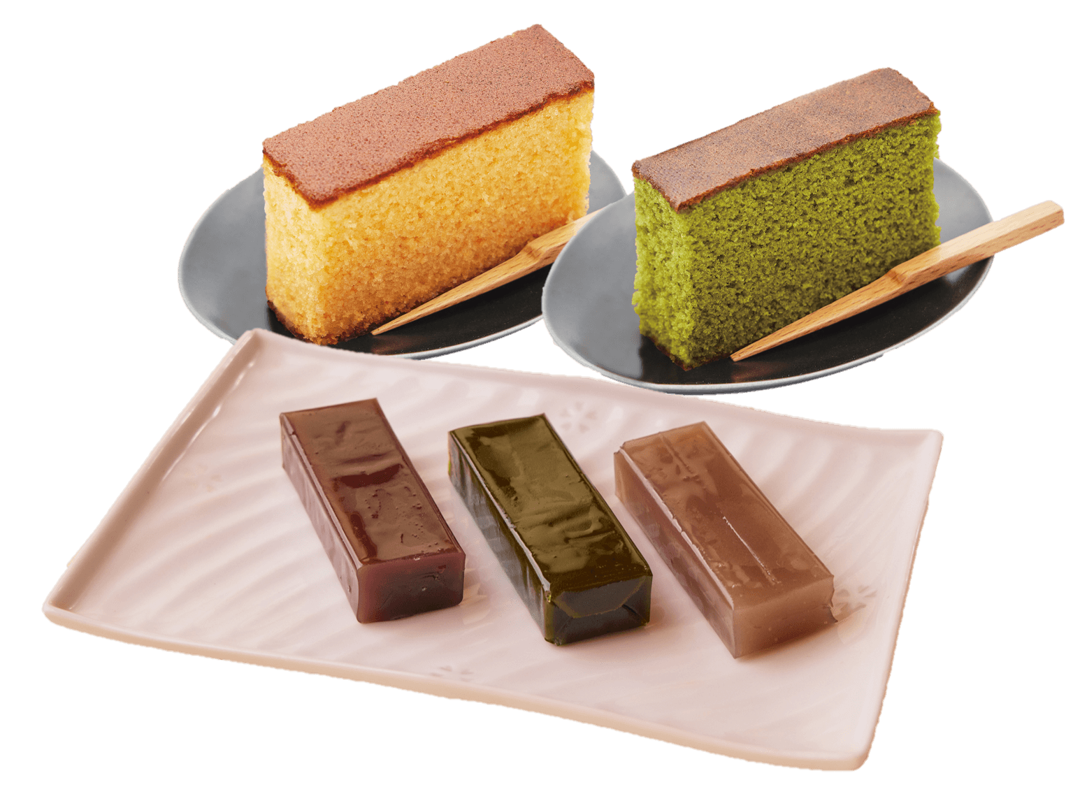 「あづみの茶胡蝶庵」ようかん＆カステラセット